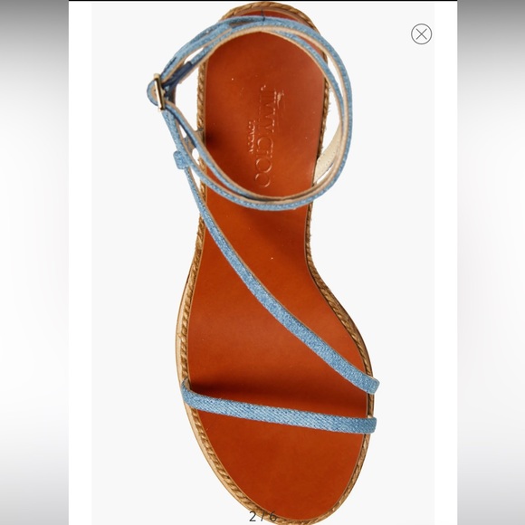 Jimmy Choo Danai Platform Wedge Sandal size 40.5/10.5 - Picture 4 of 8